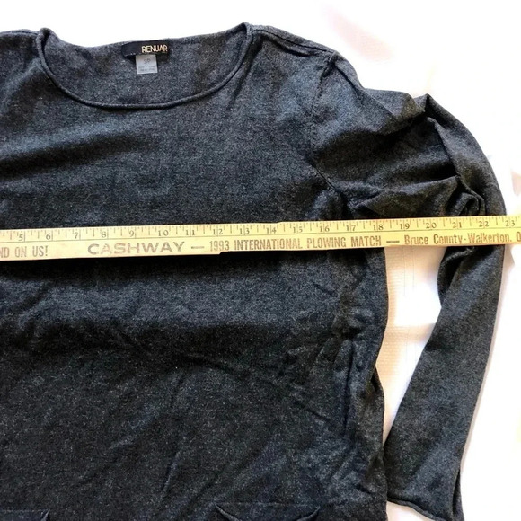 Loose Fitting Lightweight Knit Sweater - Picture 11 of 13